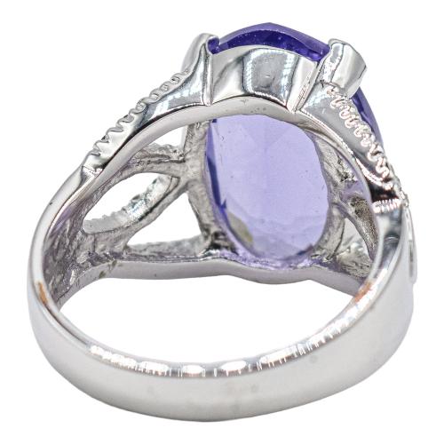 ANILLO CON AMATISTA
