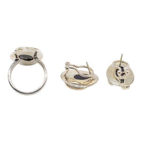 JUEGO DE ANILLO Y PENDIENTES 