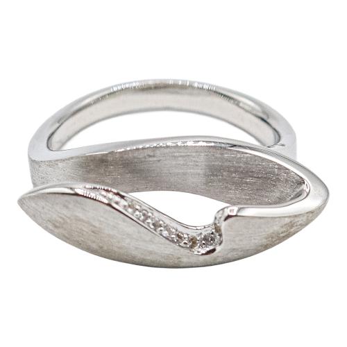 ANILLO DE DISEÑO CON CIRCONITAS