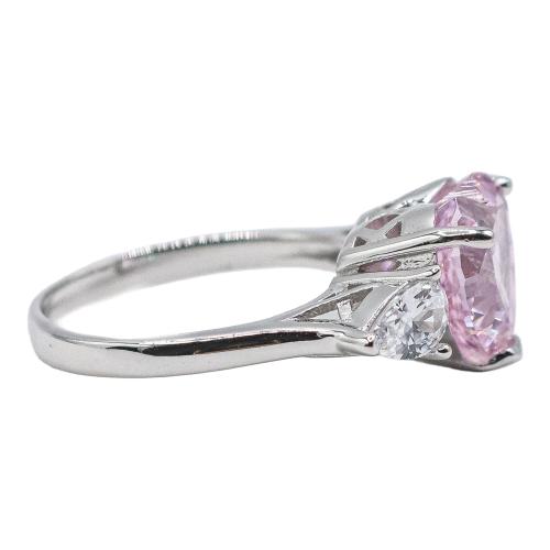 ANILLO CON CORAZÓN ROSA