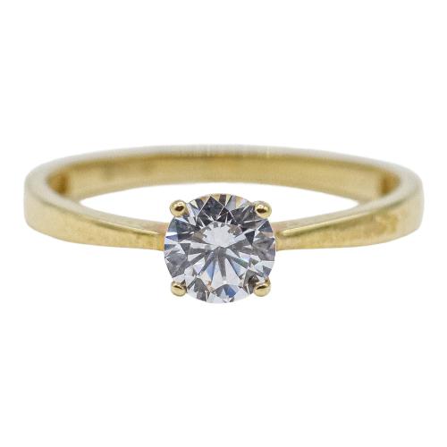 ANILLO SOLITARIO CON CIRCONITA