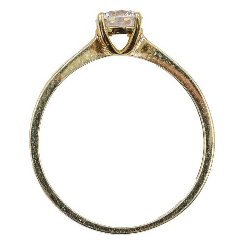ANILLO SOLITARIO CON CIRCONITA