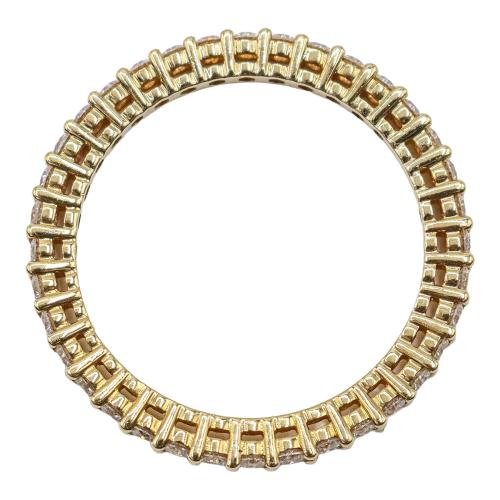 ANILLO ALIANZA CON BRILLANTES