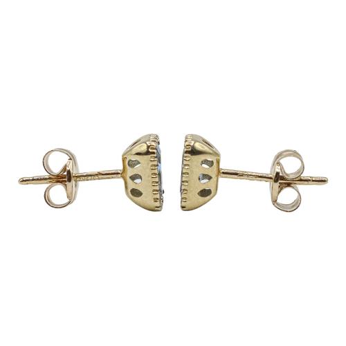 PENDIENTES CON CUARZOS AZULES