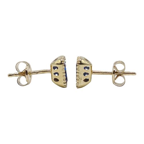 PENDIENTES CON CUARZOS AZULES