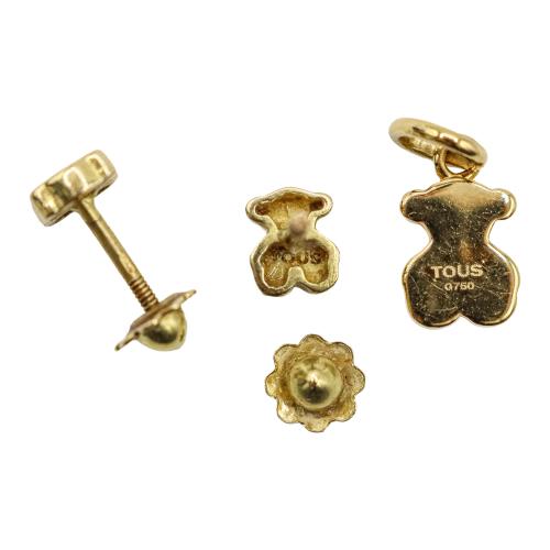 PENDIENTES Y COLGANTE TOUS