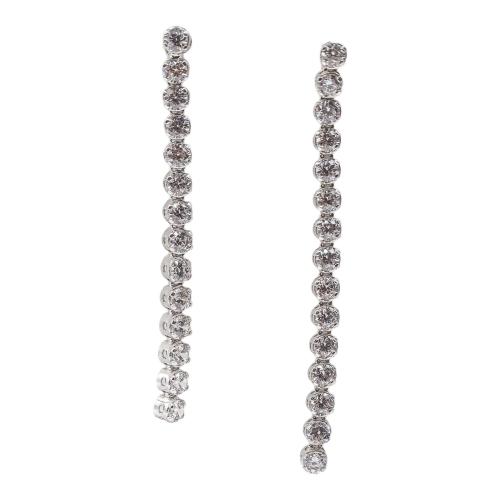 PENDIENTES LARGOS CON CIRCONITAS