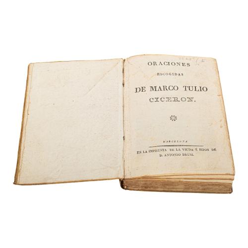 ORACIONES ESCOGIDAS DE MARCO TULIO CICERON