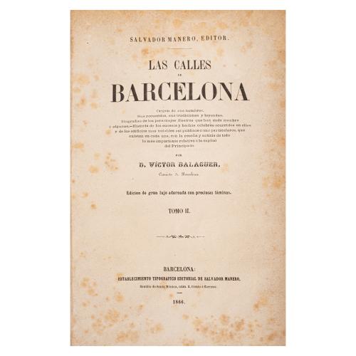 LAS CALLES DE BARCELONA