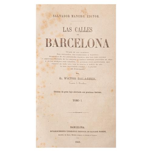 LAS CALLES DE BARCELONA