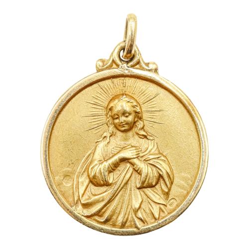 MEDALLA DEVOCIONAL DE MEDIADOS S.XX