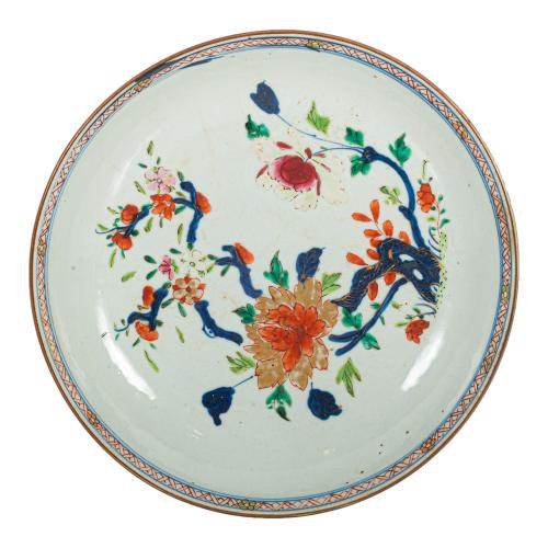 PLATO DE PORCELANA CHINA IMARI S. XVIII-XIX
