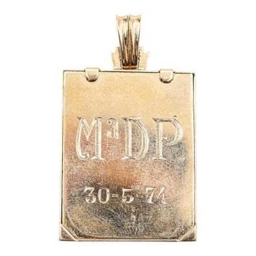 MEDALLA DEVOCIONAL DE LOS AÑOS 70