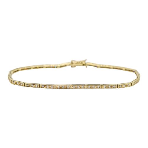 PULSERA RIVIERE CON BRILLANTES
