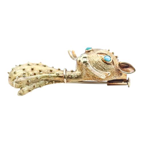 BROCHE GATO DE LOS AÑOS 60-70