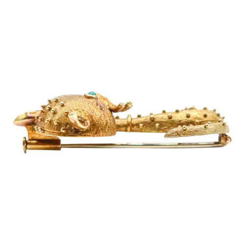 BROCHE GATO DE LOS AÑOS 60-70