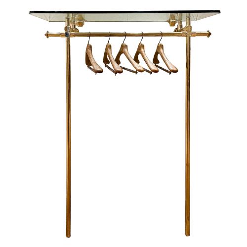 ESTANTE PERCHERO PARA VESTIDOR DEL ÚLTIMO TERCIO DEL S.XX
