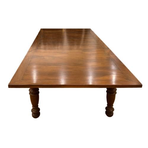 MESA DE COMEDOR EXTENSIBLE FINALES DEL SIGLO XIX 
