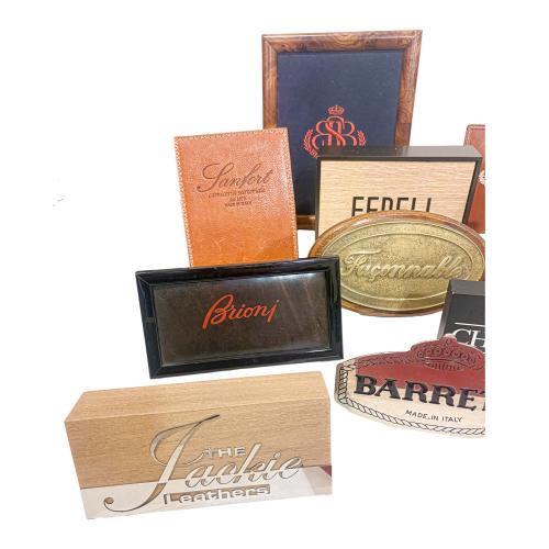 COLECCIÓN DE PEQUEÑAS CARTELAS PUBLICITARIAS 