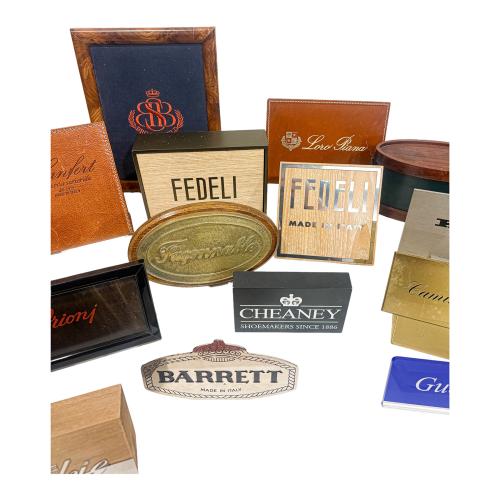 COLECCIÓN DE PEQUEÑAS CARTELAS PUBLICITARIAS 