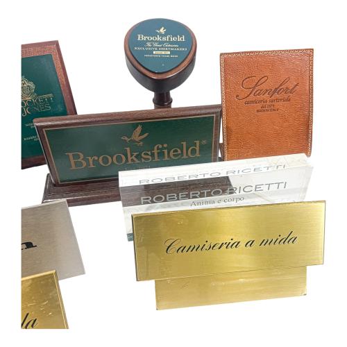 COLECCIÓN DE PEQUEÑAS CARTELAS PUBLICITARIAS 