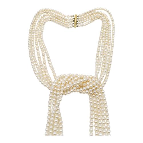 COLLAR DE PERLAS "CORBATÍN"