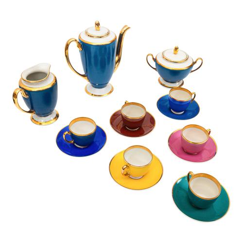 JUEGO DE CAFÉ DE LOS AÑOS 50