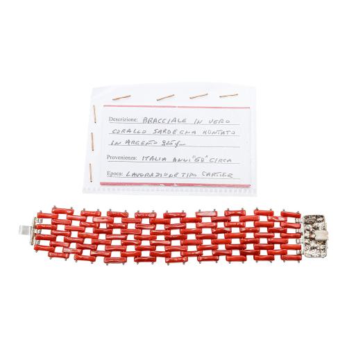 PULSERA ITALIANA DE CORAL