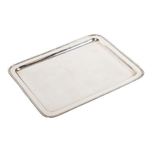 SALVILLA DE PLATA DE MEDIADOS DE SIGLO XX