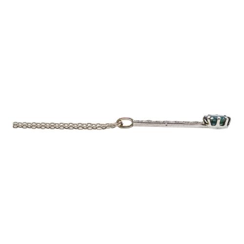 COLGANTE CON ZAFIRO Y DIAMANTES