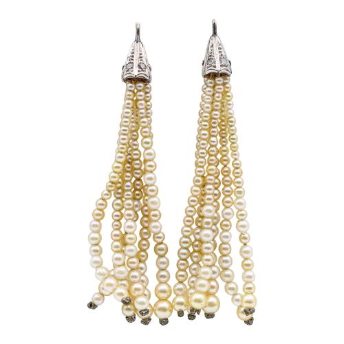 DOS COLGANTES CON PERLAS