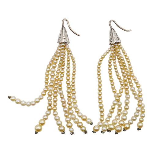 DOS COLGANTES CON PERLAS