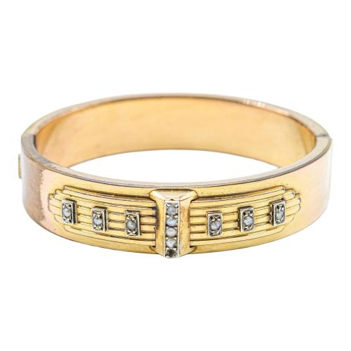 PULSERA DE BISUTERÍA DE FLES. S.XIX