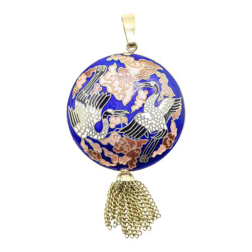 COLGANTE ORIENTAL CON ESMALTES