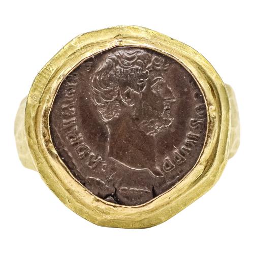 SORTIJA CON MONEDA DE ASSUMPTA BOU