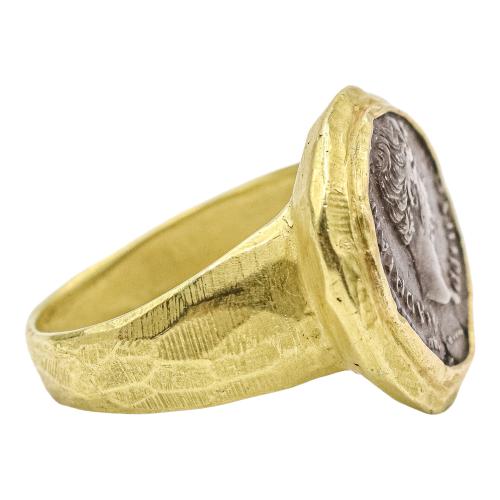 SORTIJA CON MONEDA DE ASSUMPTA BOU