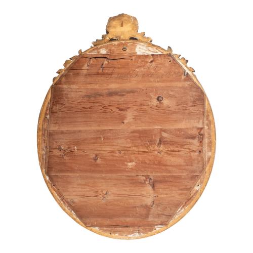 ESPEJO DE PARED DEL ÚLTIMO CUARTO DE SIGLO XIX