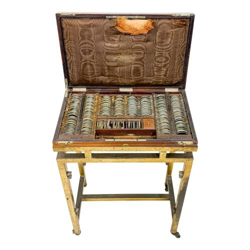 CAJA DE LENTES PARA ÓPTICO DEL PRINCIPIOS DEL S.XX