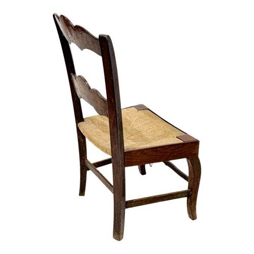 SILLA ISABELINA DEL ÚLTIMO TERCIO DE SIGLO XIX
