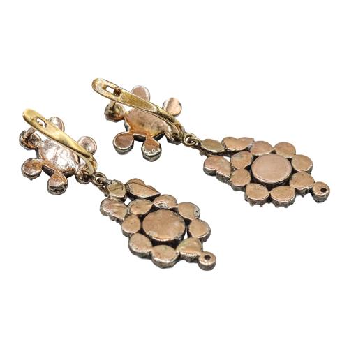 PENDIENTES CON DIAMANTES DEL SIGLO XIX