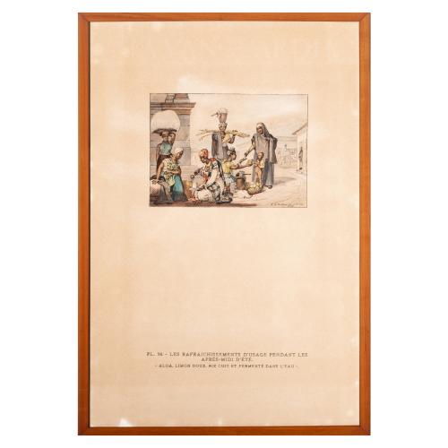 SÉRIE DE LITOGRAFIAS FRANCESAS DE JEAN BAPTISTE DEBRET
