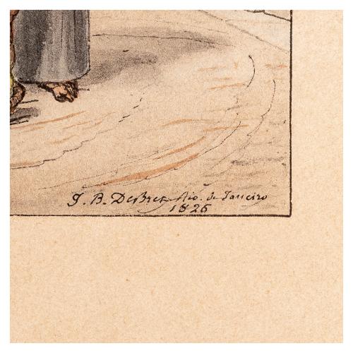 SÉRIE DE LITOGRAFIAS FRANCESAS DE JEAN BAPTISTE DEBRET