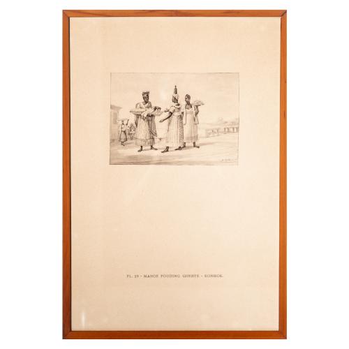 SÉRIE DE LITOGRAFIAS FRANCESAS DE JEAN BAPTISTE DEBRET