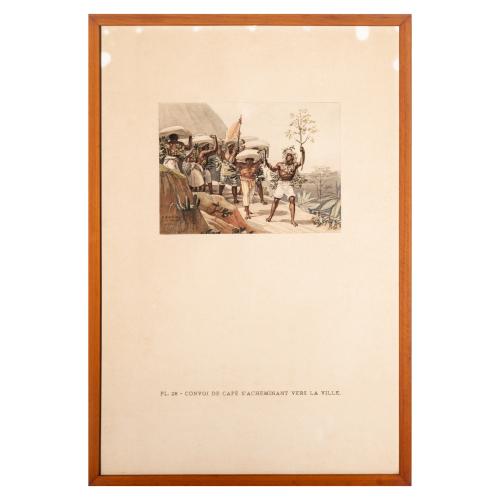 SÉRIE DE LITOGRAFIAS FRANCESAS DE JEAN BAPTISTE DEBRET