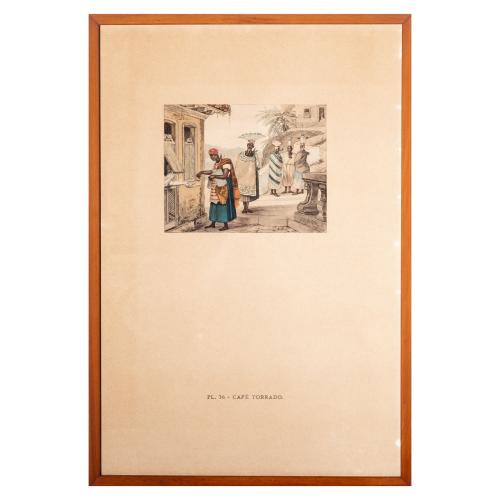 SÉRIE DE LITOGRAFIAS FRANCESAS DE JEAN BAPTISTE DEBRET