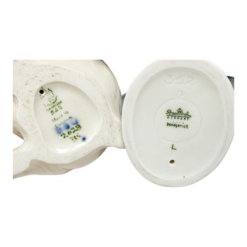 CONJUNTO DE FIGURITAS DE PORCELANA ROYAL COPENHAGUEN