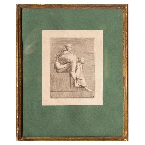 COLECCIÓN DE SEIS GRABADOS ITALIANOS DEL SIGLO XVI