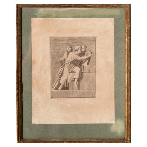 COLECCIÓN DE SEIS GRABADOS ITALIANOS DEL SIGLO XVI