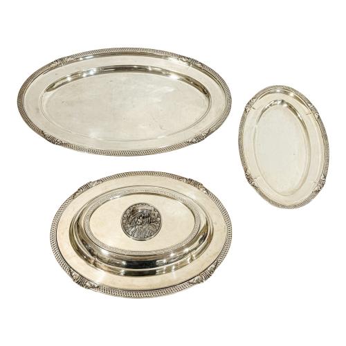 SERVICIO DE MESA  DE MEDIADOS DE SIGLO XX