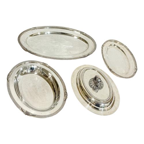 SERVICIO DE MESA  DE MEDIADOS DE SIGLO XX